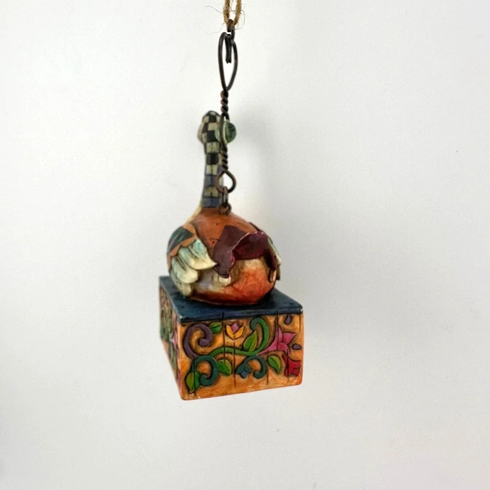 6 Geese Laying Jim Shore Heartwood Creek 12 Days of Christmas Ornament 2005